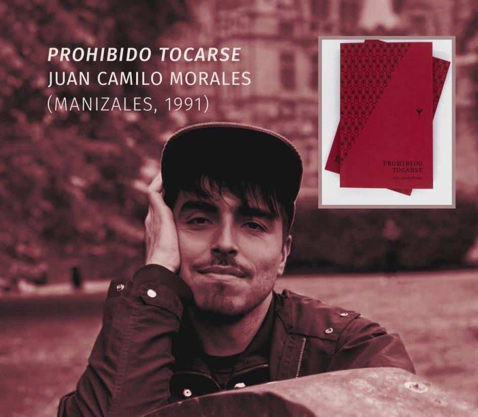 El escritor manizaleño da a conocer su segunda novela Prohibido tocarse con editorial colombiana 