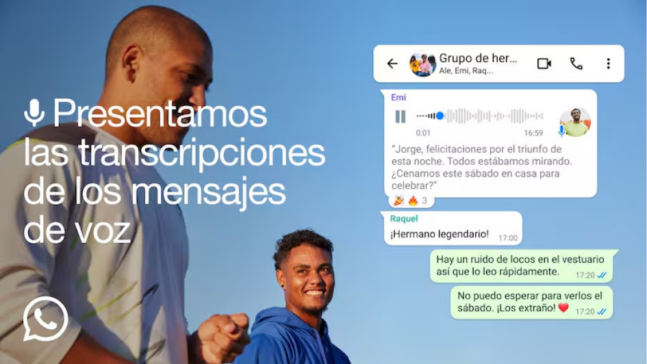 Así funciona la transcripción de audios en Whatsapp. Así funciona la transcripción de audios en Whatsapp.