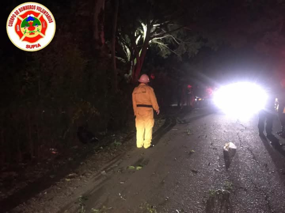 Sector de Mudarra, donde murió el motociclista.