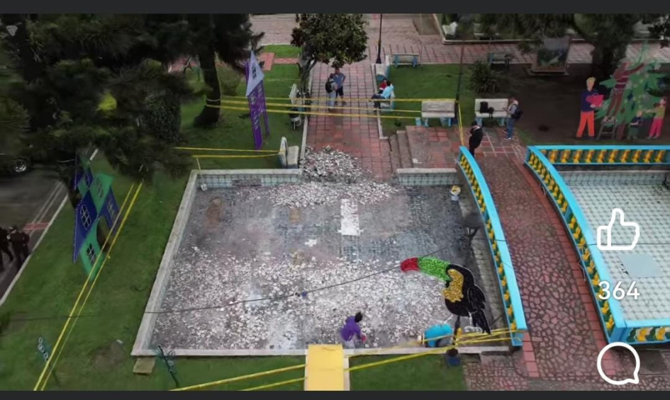 De piscina a parque Foto | Cortesía | LA PATRIA