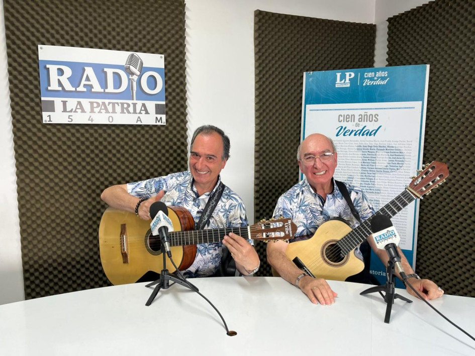 Los Hermanos Uribe visitaron LA PATRIA Radio y anunciaron su nuevo sencillo Mi Manizales Querida. 