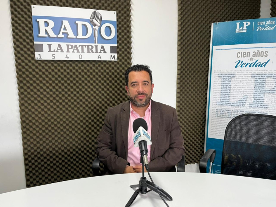 Secretario de Educación de Manizales, Andrés Felipe Betancourth