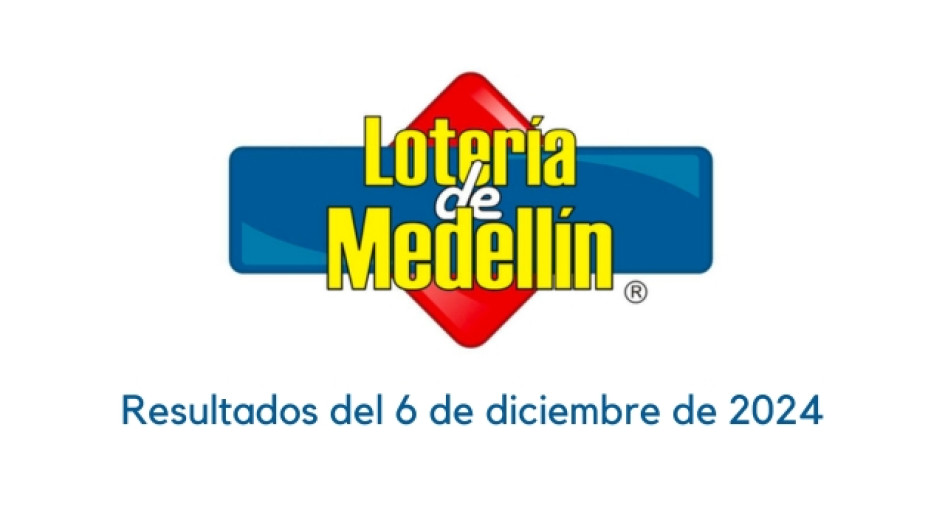 Lotería de Medellín 6 diciembre 2024