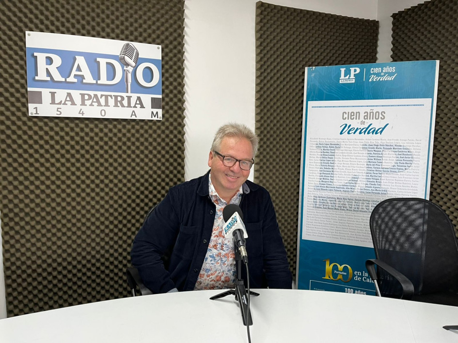 Pedro Felipe Hoyos, historiador, escritor y columnista de LA PATRIA.