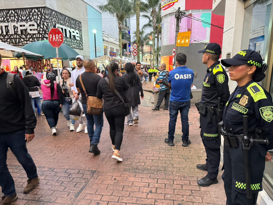 La Policía aplicó 32 comparendos durante el primer día de la Feria de Manizales.