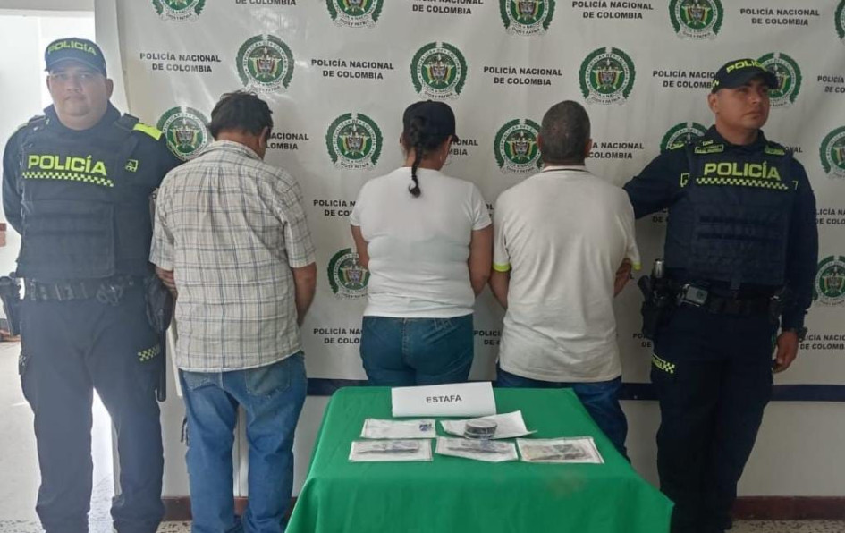 Los tres capturados engañaban a ciudadanos con el juego de la bolita.