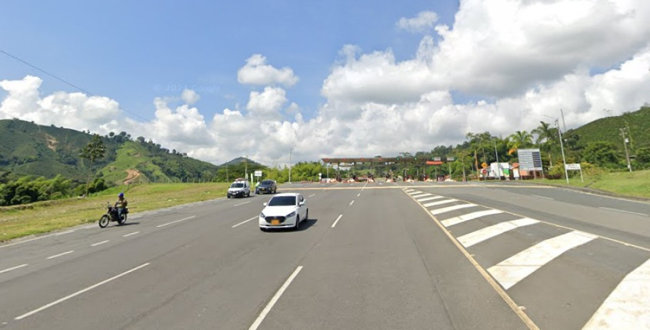 Foto|Google maps|LA PATRIA El robo fue antes de llegar al peaje de Tarapacá 2.