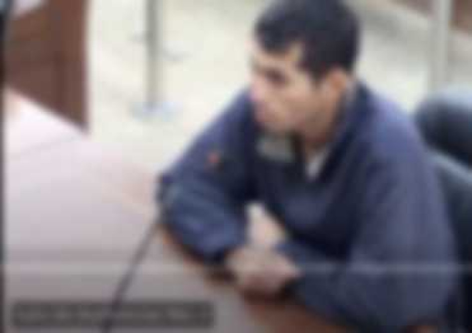 El hombre detenido por intento de robo.