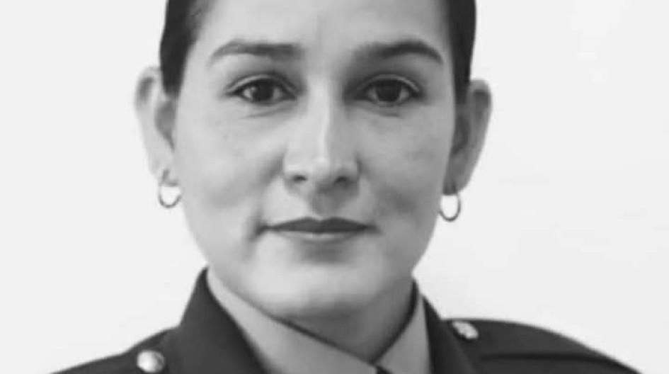 Fotos de la Policía | Uniformada fallecida.