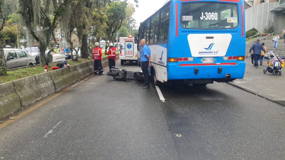 Accidente atendido por el GER.