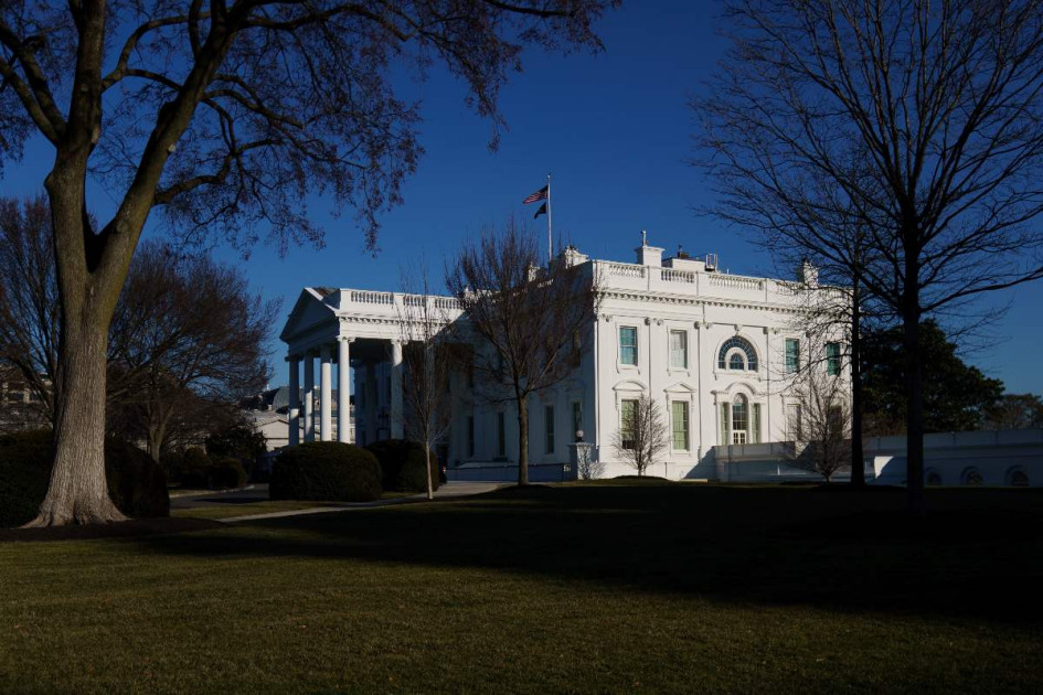 Fotografía del 3 de marzo de 2025 del Casa Blanca en Washington (Estados Unidos).