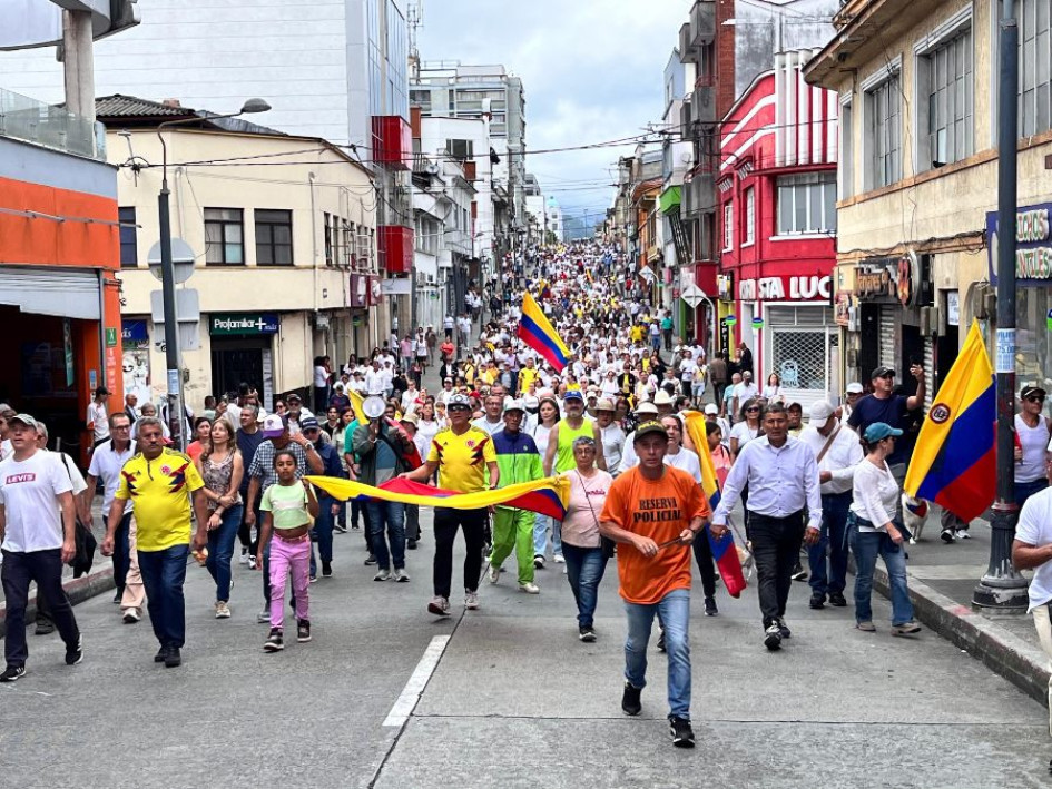 Gobernación de Caldas Marcha