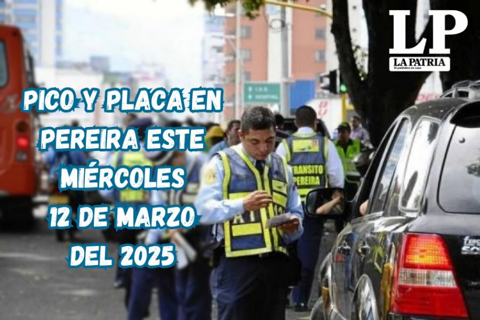 Pico y placa en Pereira