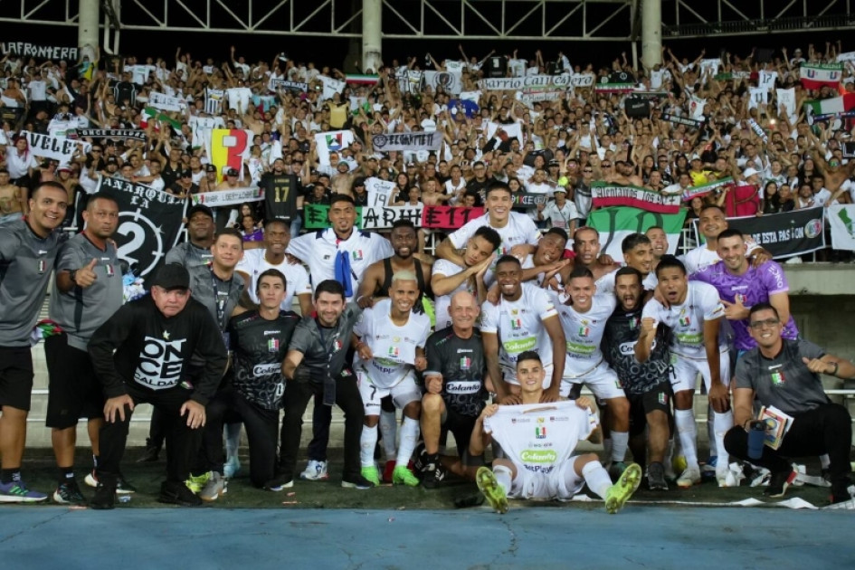 Once Caldas El Once Caldas, en septiembre del 2024, después de ganar el clásico en el estadio Hernán Ramírez Villegas