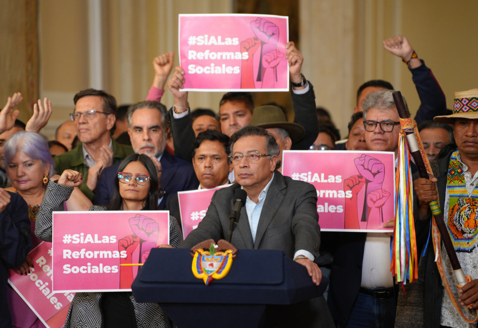 Gustavo Petro, presidente de Colombia. Gustavo Petro, presidente de Colombia.