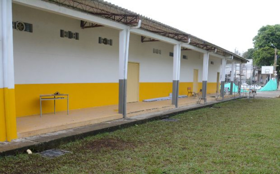 Foto I Freddy Arango I LA PATRIA A la Institución Educativa Rafael Pombo, en la vereda La Garrucha de Manizales, le mejoraron los espacios para la atención de sus cerca de 220 alumnos. Foto I Freddy Arango I LA PATRIA A la Institución Educativa Rafael Pombo, en la vereda La Garrucha de Manizales, le mejoraron los espacios para la atención de sus cerca de 220 alumnos.