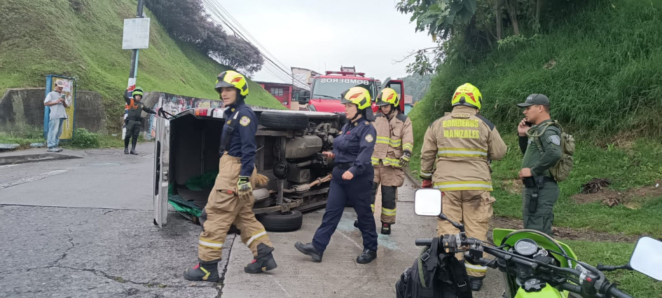 El accidente en Ruta 30.