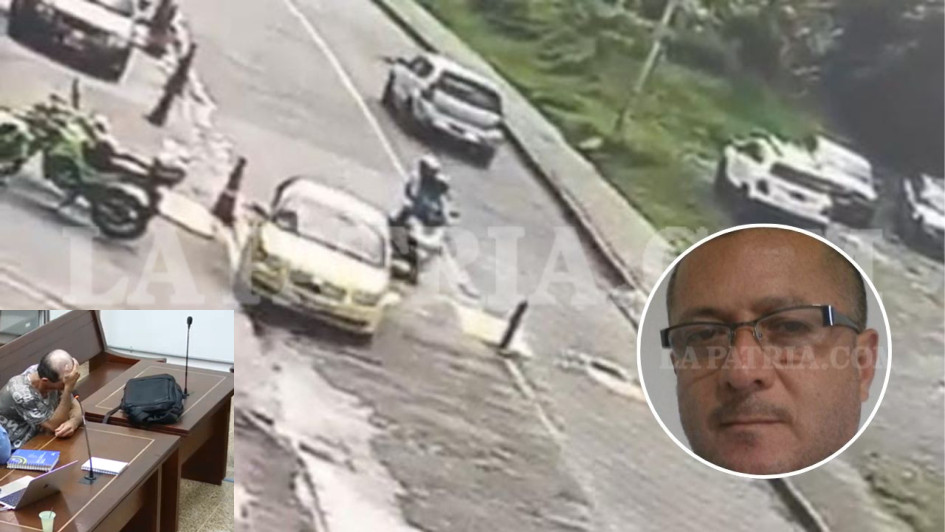 Un taxista responde como posible coautor del sicariato del miércoles en Manizales.