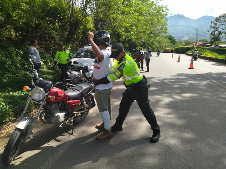 Se registró el desplazamiento de 76.130 vehículos por las vías del departamento y se practicaron 103 pruebas de alcoholemia.