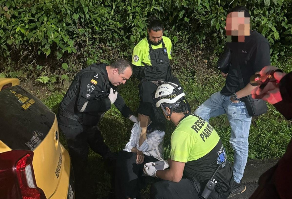 Miembros de cuatro organismos de socorro atendieron la emergencia.