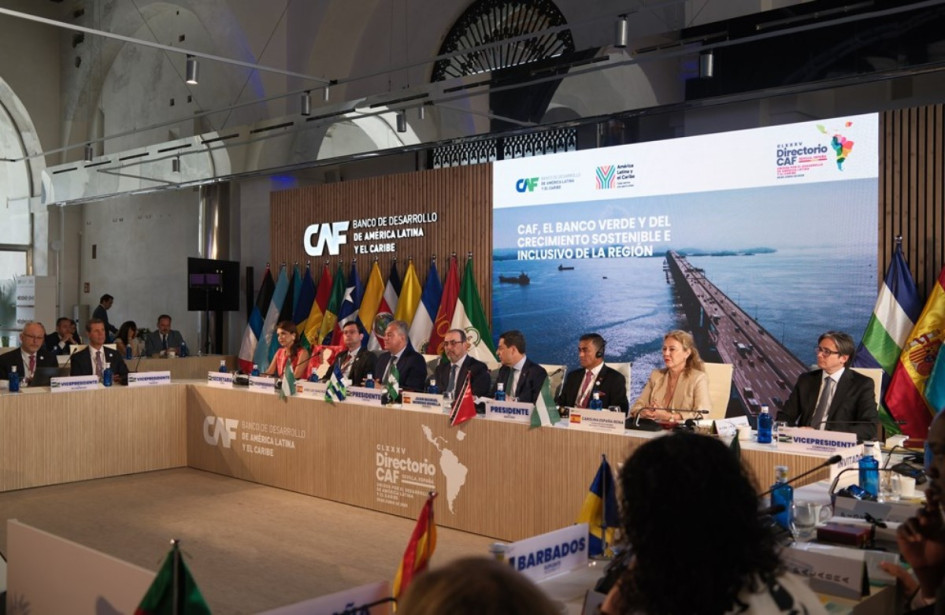 El Banco de Desarrollo de América Latina y el Caribe (CAF) aprobó este domingo tres operaciones de crédito por un valor conjunto superior a 740 millones de dólares