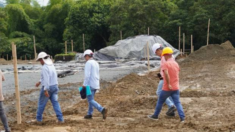 Fotos I Tomadas del Facebook de alcaldías /Q´HUBO  En Chinchiná avanza la construcción del patinódromo. Otras noticias de municipios de Caldas incluyen reactivación de obras en el parque Centenario, placas huella, rock al parque, donan prendas para mujer, y más.