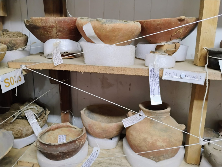 Estas son algunas de las piezas arqueológicas encontradas en el Hospital Regional de Alta Complejidad de Risaralda.