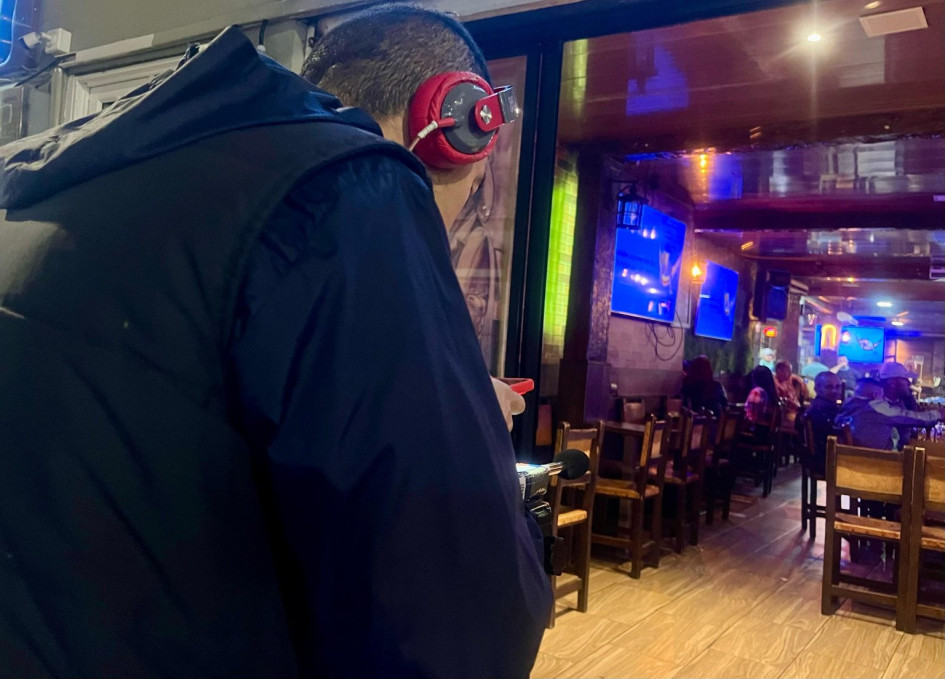 Los controles de ruido en el centro histórico de Manizales. 