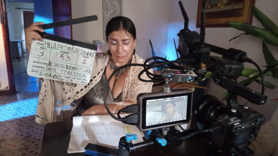 Elizabeth Chaurra nació en Quinchía y desde que conoció el teatro su mundo cambió. Este año grabó su primera película como actriz 