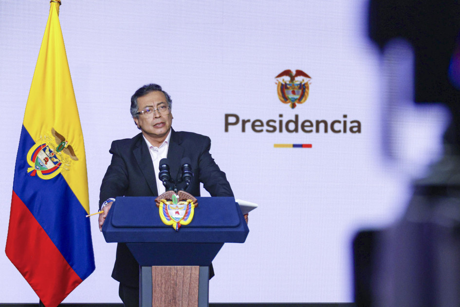 Gustavo Petro, presidente de la República de Colombia.