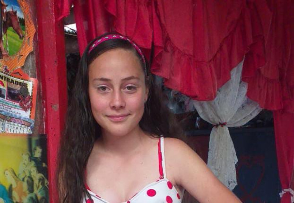 La menor desaparecida.