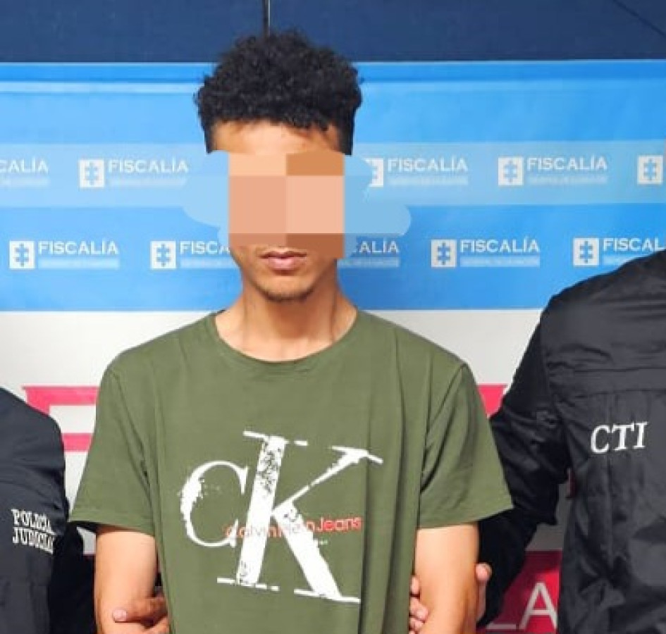 El sujeto capturado.