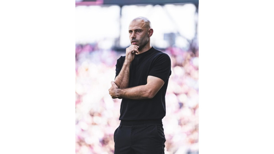 El técnico argentino del Inter de Miami, Javier Mascherano. 
