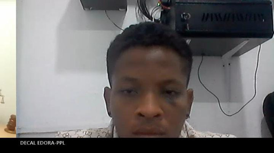 Foto| LA PATRIA Jesús Iván Lloreda Roa. Tiene una lesión en el rostro que, al parecer, se generó durante el forcejeo.