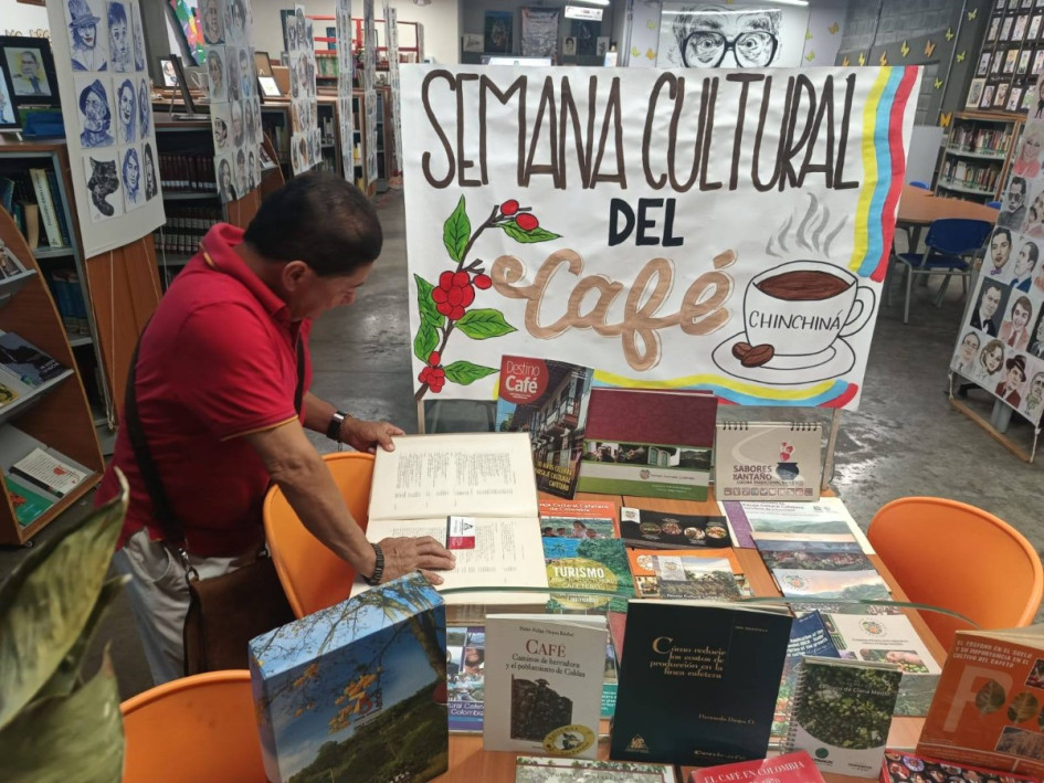 Foto | Cortesía Biblioteca Pública | LA PATRIA  Chinchiná celebró el Segundo Encuentro de Bibliotecarios locales y la Semana Cultural del Café. Estos espacios estuvieron enmarcados en la literatura y el aroma de un buen tinto.