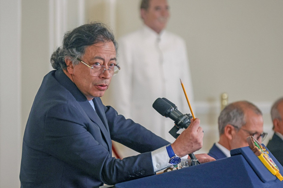 Foto | Presidencia de Colombia | LA PATRIA Gustavo Petro afirma que extrema derecha y narcos quieren que Colombia rompa relaciones con EE.UU.