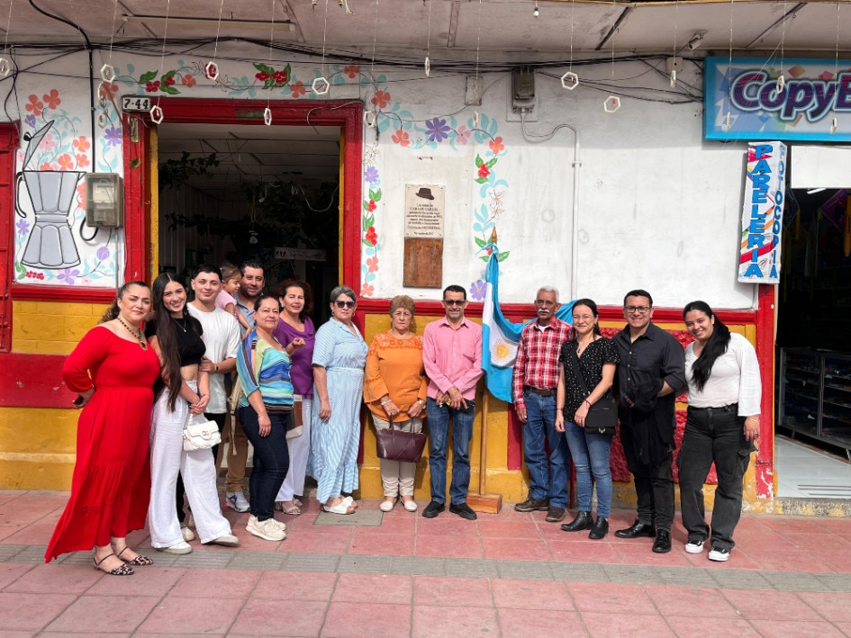 La Corporación "A mí Anserma" lideró la reubicación de las placas que recuerdan el paso de Carlos Gardel por el municipio.