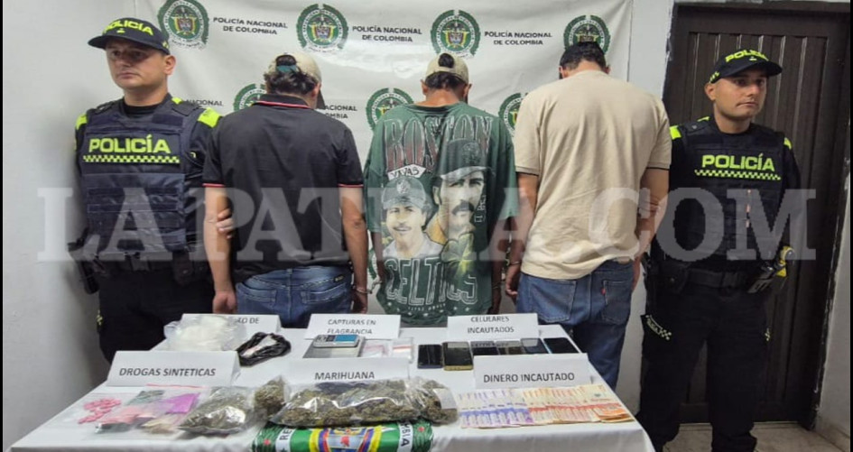 Estos sujetos expendían supuestamente a domicilio, para evitar así que las autoridades detectaran su actividad.