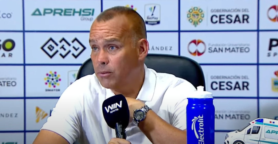 Rafael Dudamel, técnico del Deportivo Pereira pide autocontrol a los seguidores aurirrojos a la hora de criticar al equipo. 