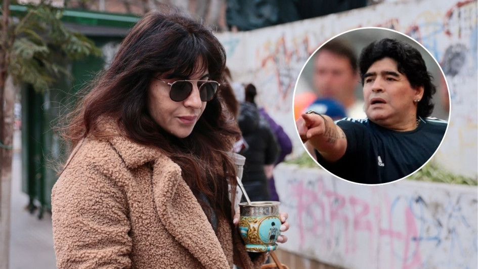 La hija de Diego Maradona, Gianina Maradona, llega a al juicio por la muerte de su padre este jueves (10 de julio), en Buenos Aires (Argentina).