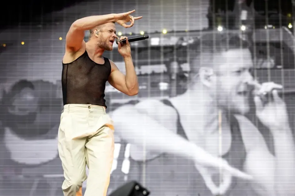 Dan Reynolds, vocalista de Imagine Dragons.