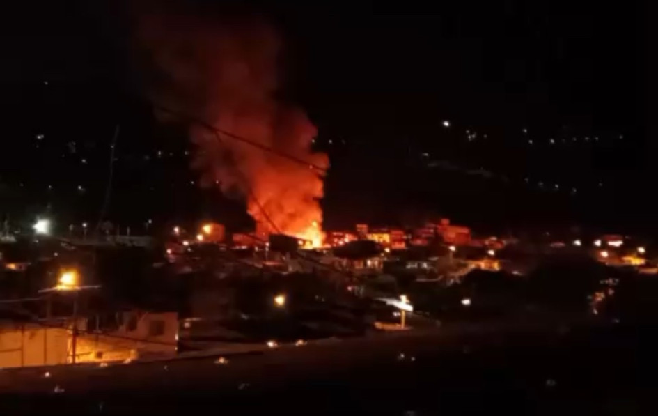 Aproximadamente 36 familias lo perdieron todo por el incendio en Villa Santana, Pereira 