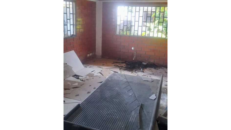 Vivienda que intentaron hurtar por el sectoVivienda que intentaron hurtar por el sector del Recinto del Pensamiento en Manizales.r del Recinto del Pensamiento en Manizales.