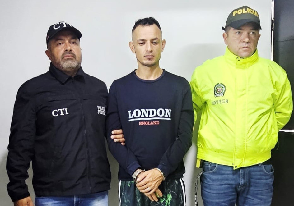 El capturado deberá pagar la condena que emitió un juez de conocimiento de Manizales.