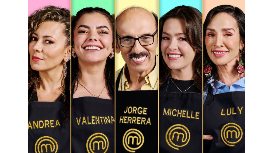 Andrea Guzmán, Valentina Taguado, Jorge Herrera, Michelle Rouillard y Luly Bossa se enfrentaron en el reto de eliminación de MasterChef Celebrity Colombia 2025.