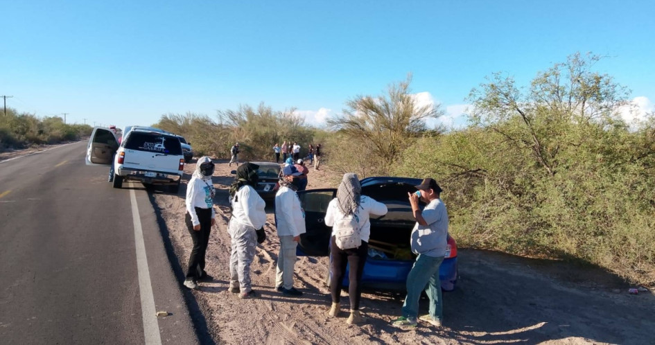 Los cuerpos de tres niñas que eran hermanas fueron encontrados un día después del hallazgo de los restos de su madre en la misma carretera de Hermosillo, Sonora.