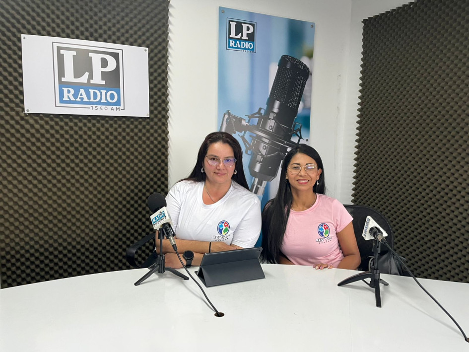 Sandra Milena Rendón y Paula Ladino integrantes de la Red TEA Caldas