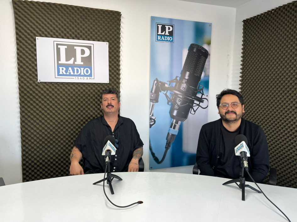 Santiago Dussán, presidente de la Sociedad Colombiana de Arquitectos, regional Caldas y Camilo Vallejo, director de Manizales Cómo vamos. 