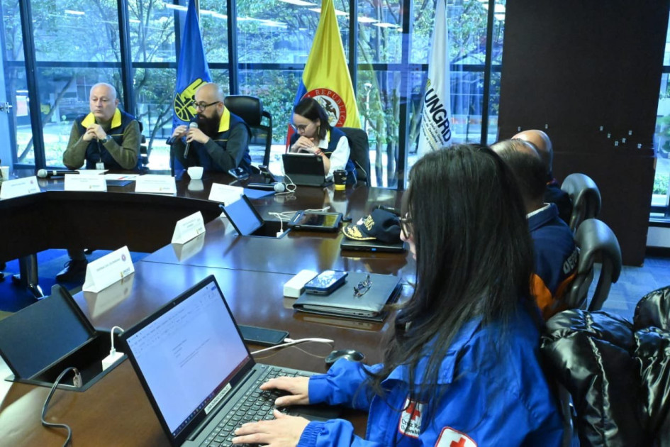 La Sala de Crisis de la UNGRD encabeza el Comité Nacional Extraordinario para el Manejo de Desastres