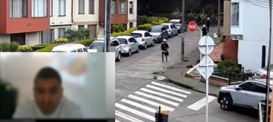 La balacera fue en Villa Carmenza. En el Youtube de LA PATRIA puede ver el video.